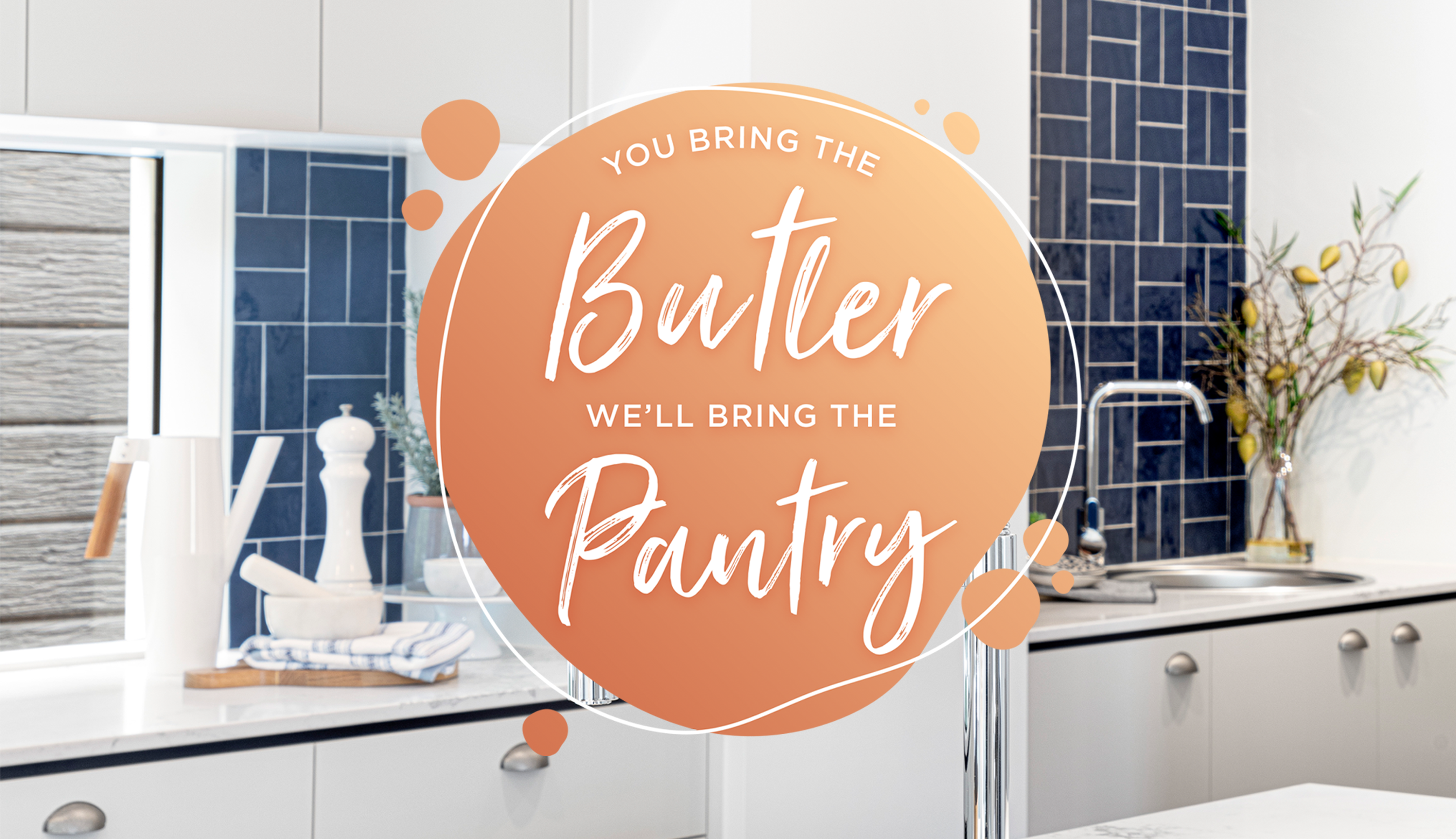 Bring the Butler - Landing Page Banner