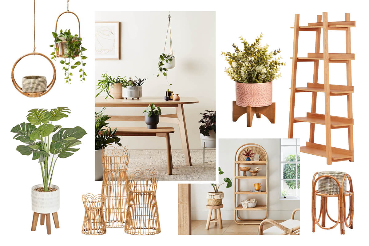 Bring Nature inside with timber and plants