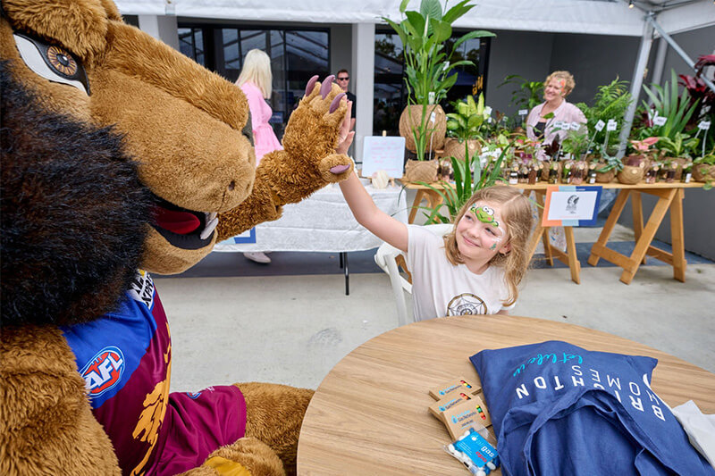 Roy Brisbane Lions Mascot