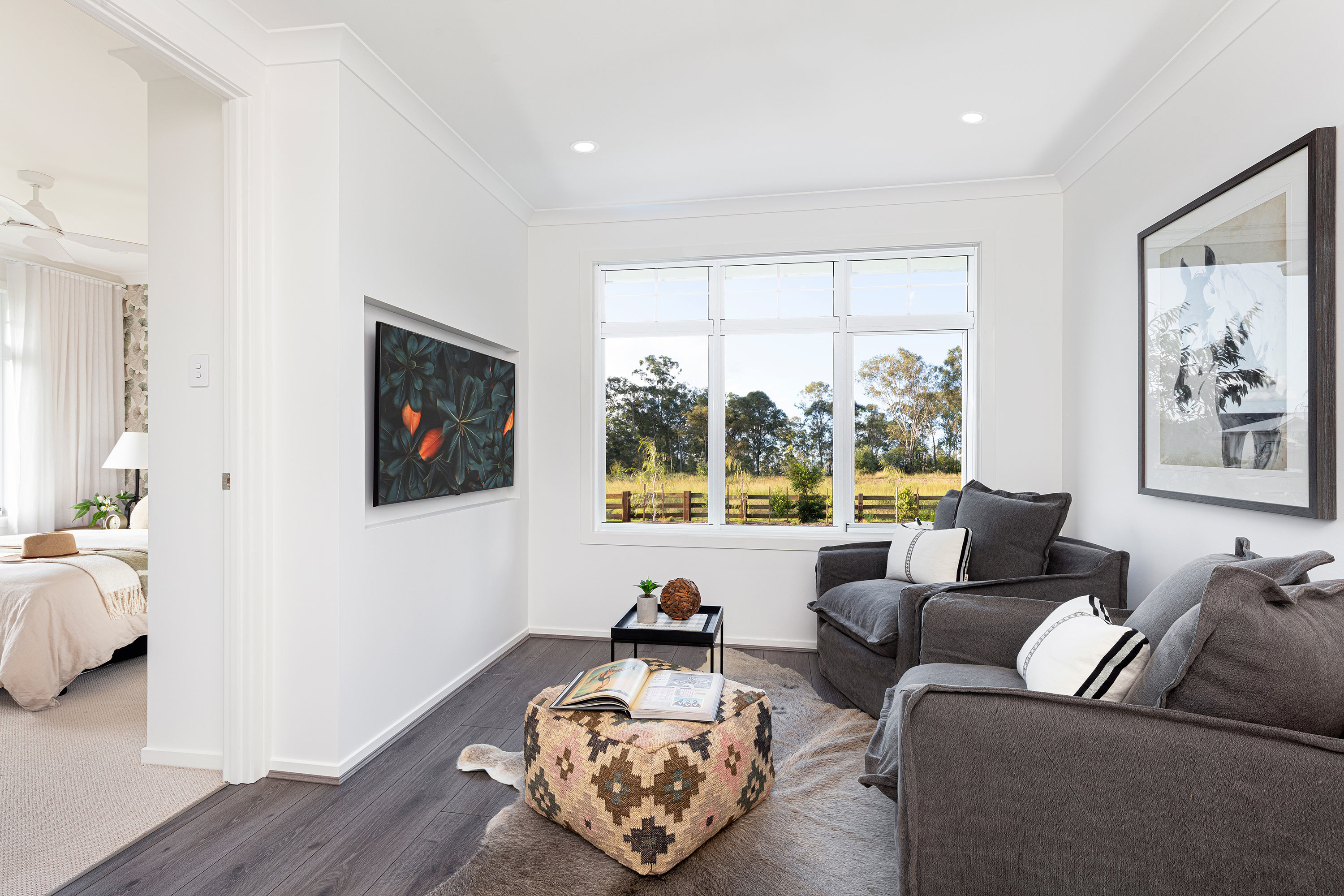 activity room is from their Hunter Home Design. You can see a virtual or in-person tour at their Everleigh, Greenbank display village.