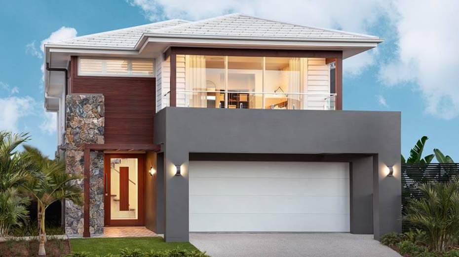 Daintree Facade Double Storey House Designs