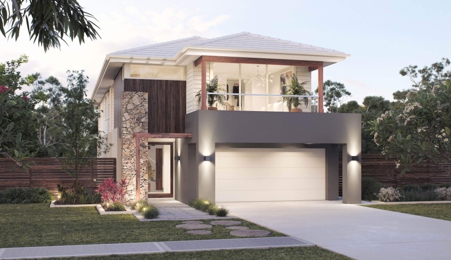 Double Storey House Design Daintree Facade