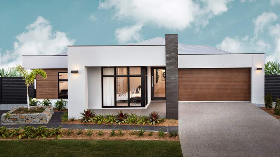 Osprey Facade Jamieson Single Storey House Designs