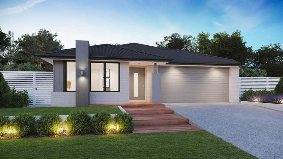 zaylee facade single storey house designs