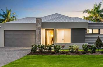 Mondena Facade Single Storey Home Designs Brighton Homes