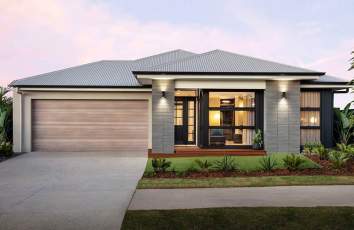 Ollie Facade Single Storey House Designs