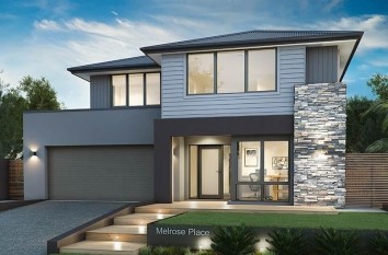 Melrose Facade Double Storey House Designs Melrose Facade Double Storey House Designs Brighton Homes