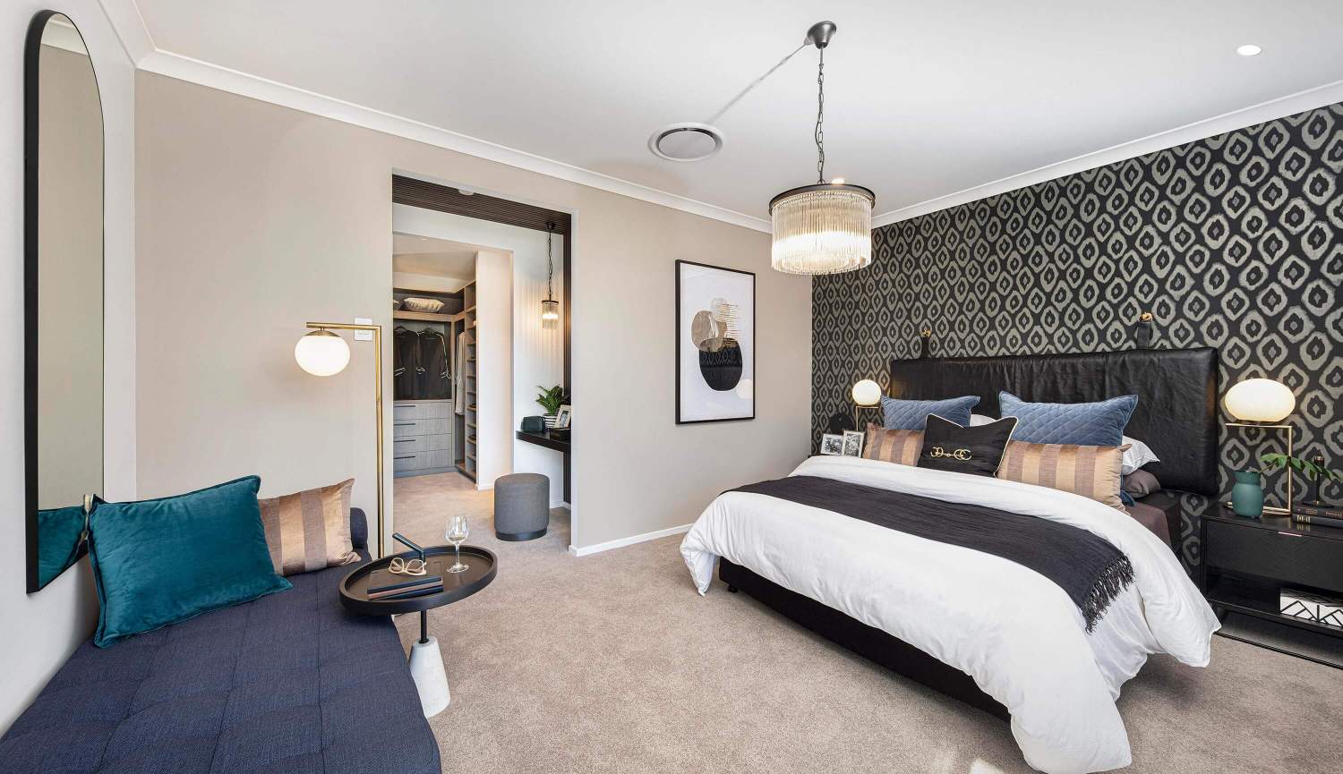 Aveline27 Single Storey House Design Master Bedroom by Brighton Homes