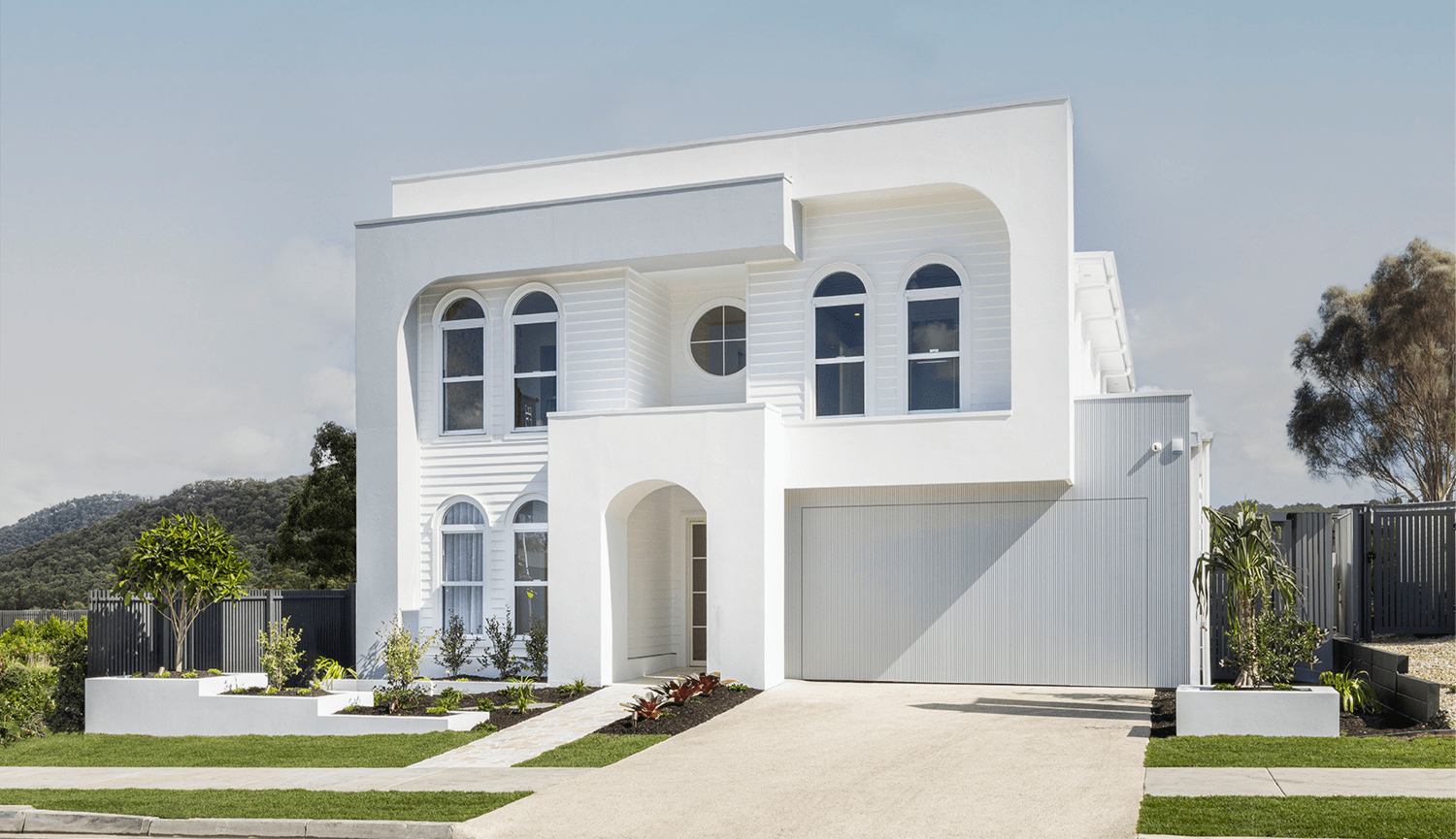 Brighton Black Arch Facade
