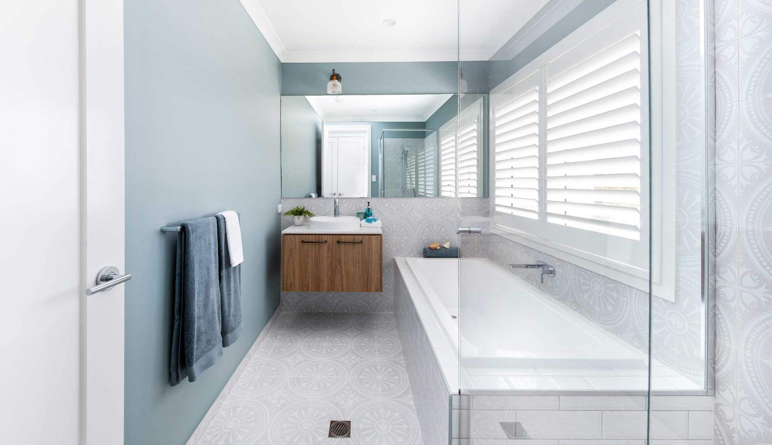 Grayson Double Storey House Design Bathroom