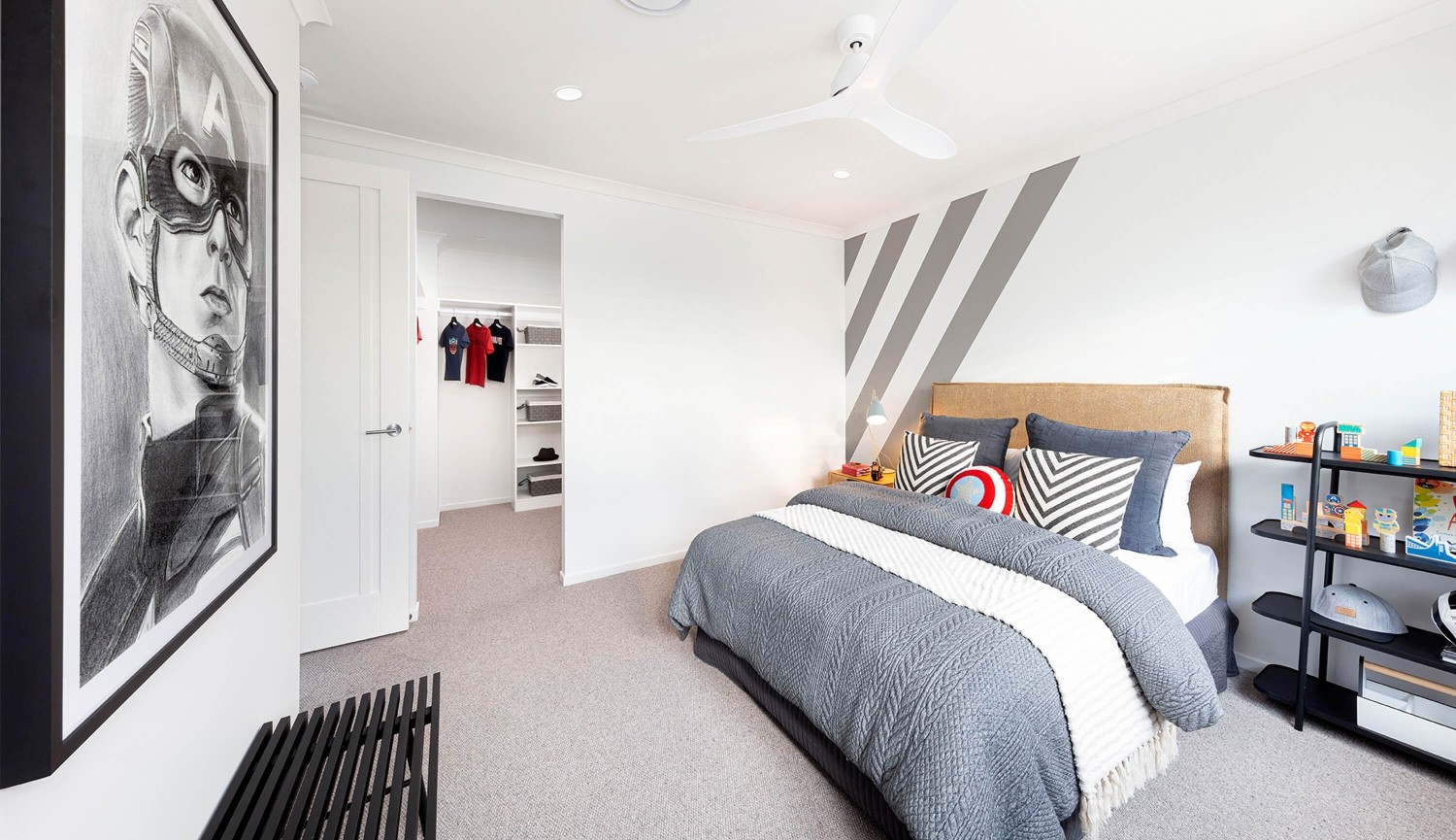 Harvey Double Storey Home Design Bedroom Two