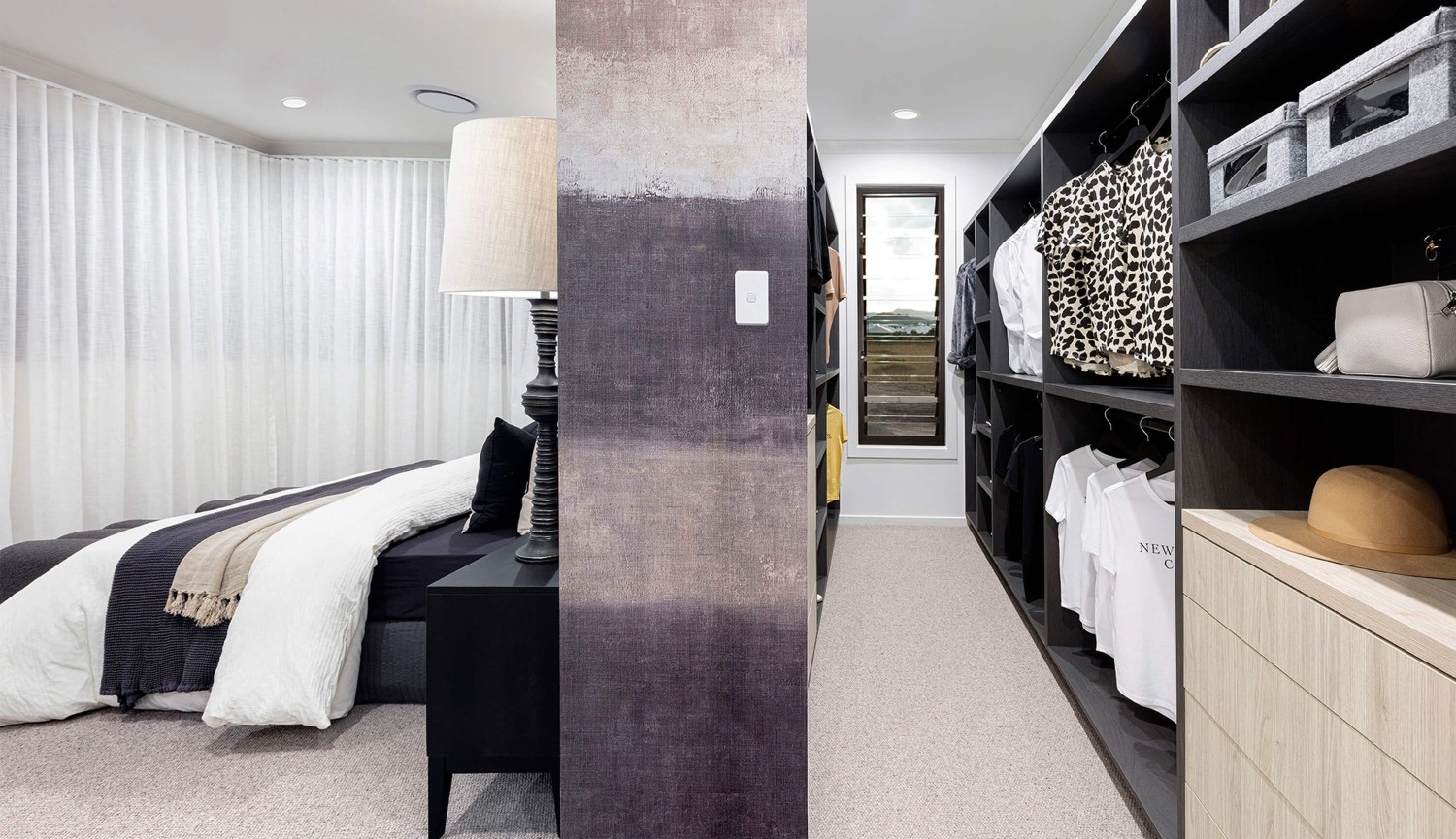 Harvey Double Storey Home Design Walk In Wardrobe