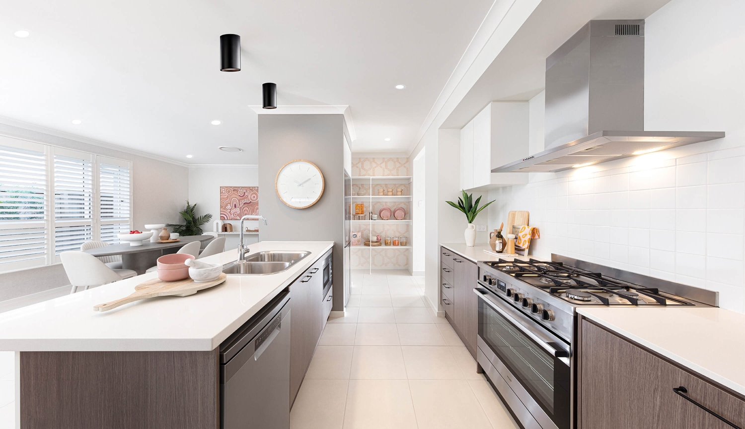 Maple Single Storey Home Design Kitchen & WIP