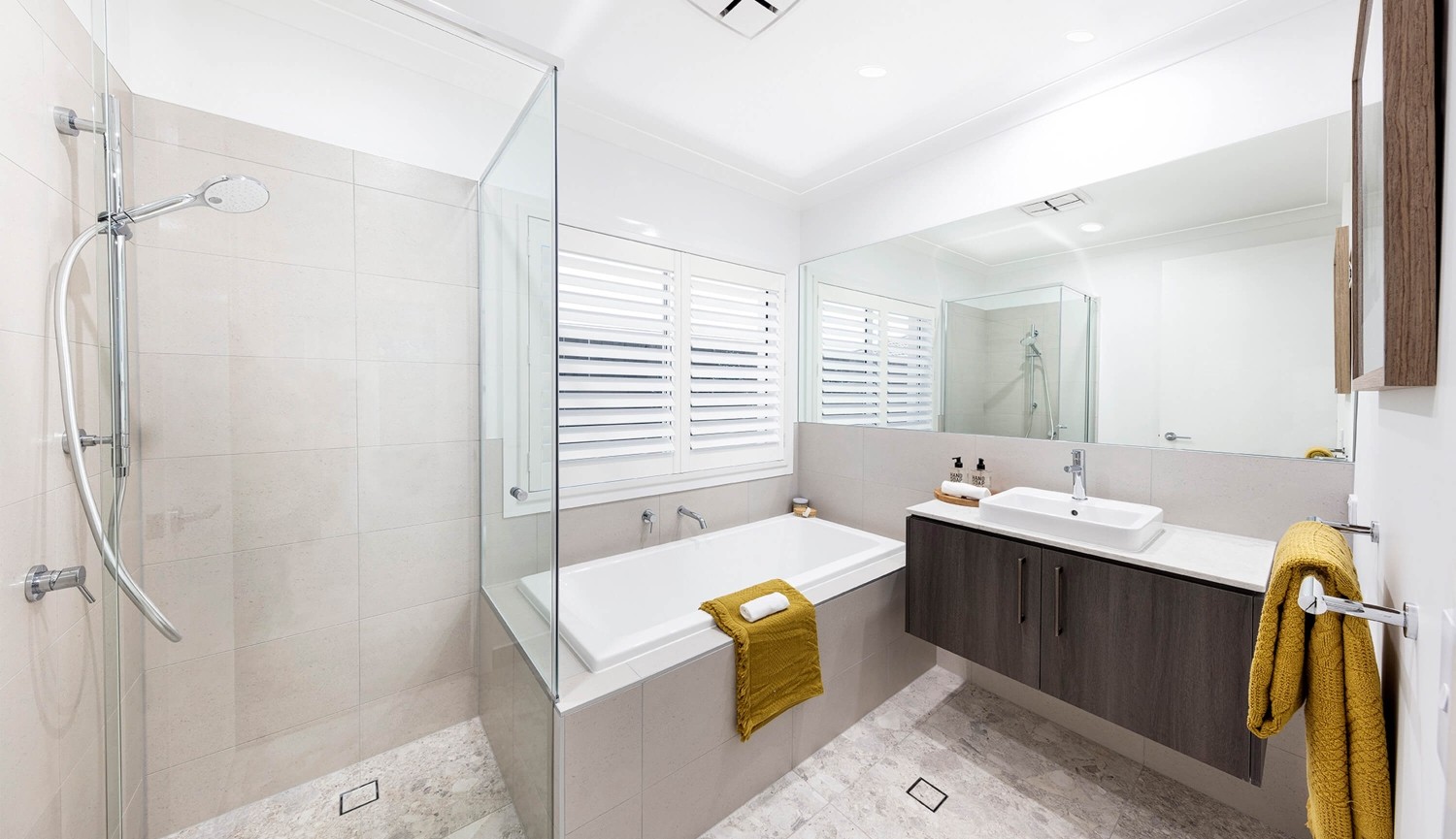 Meridian Single Storey Home Design Main Bathroom