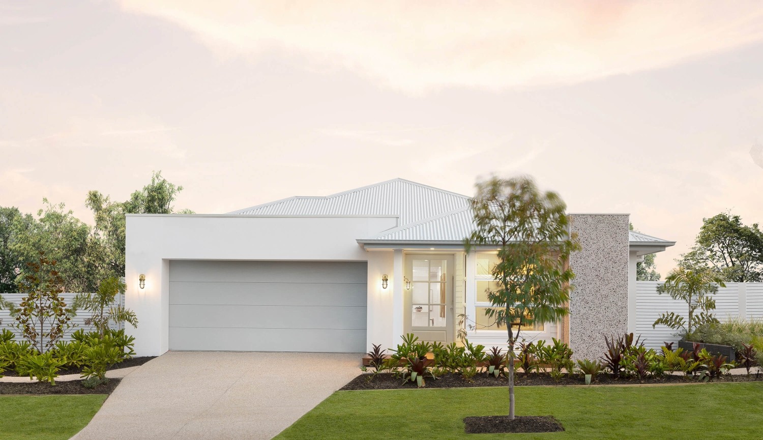 Meridian Single Storey Home Design Winston Facade