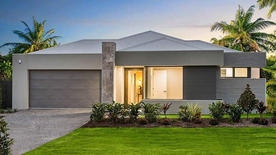 Mondena Facade Single Storey Home Designs Brighton Homes