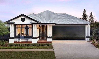 Nantucket Facade Single Storey House Designs Brighton Homes