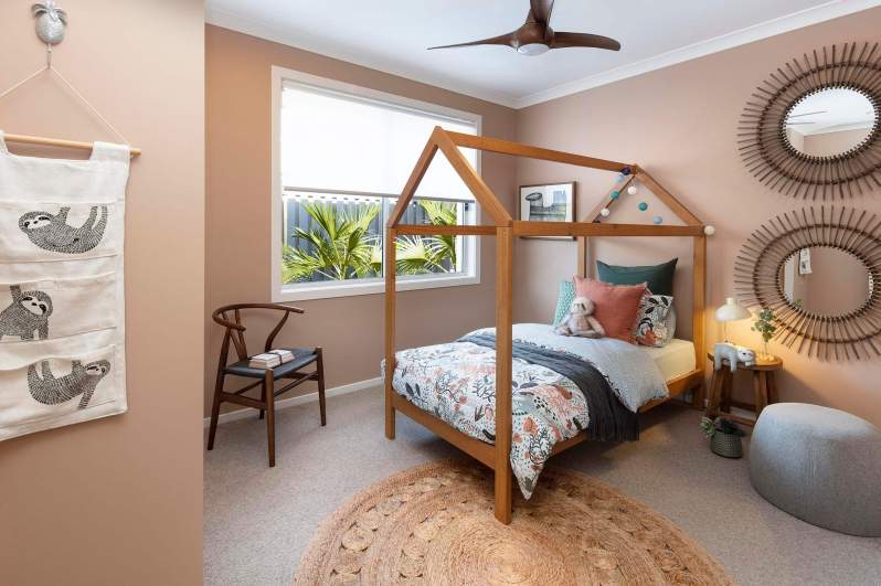 Juniper Single Storey House Design Bedroom