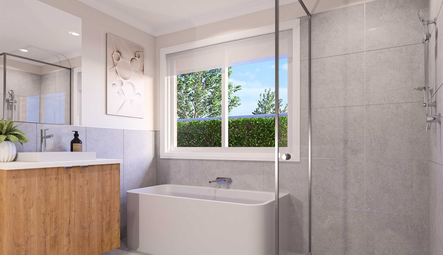 bathroom coastal style