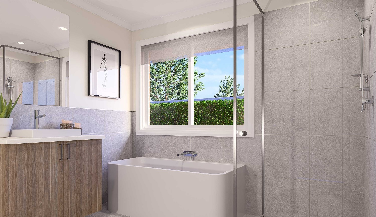 bathroom urban style