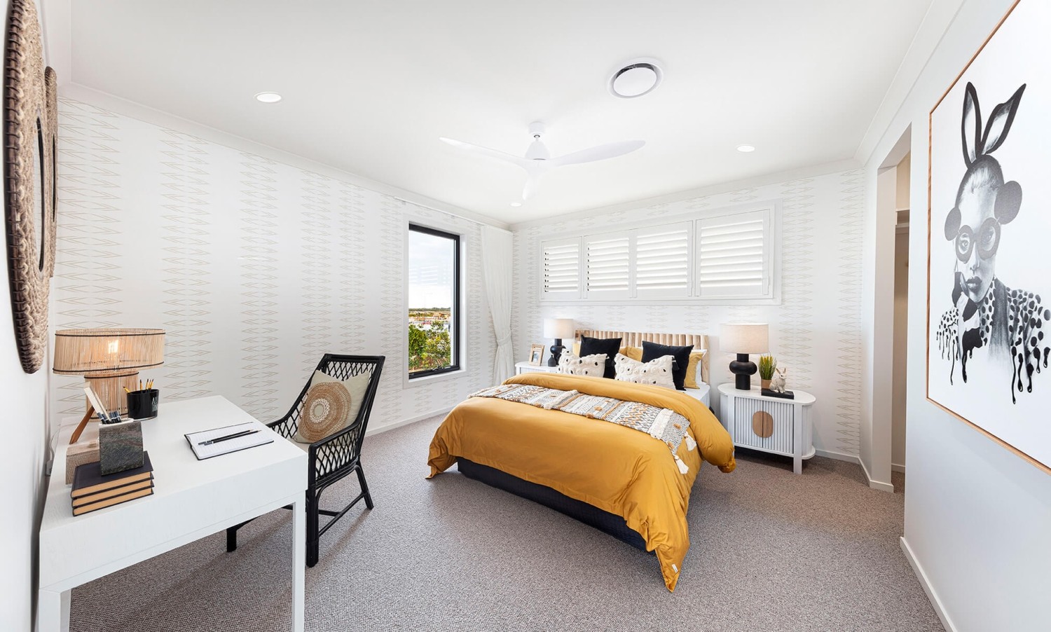 Harvey Double Storey Home Design Girl's Bedroom