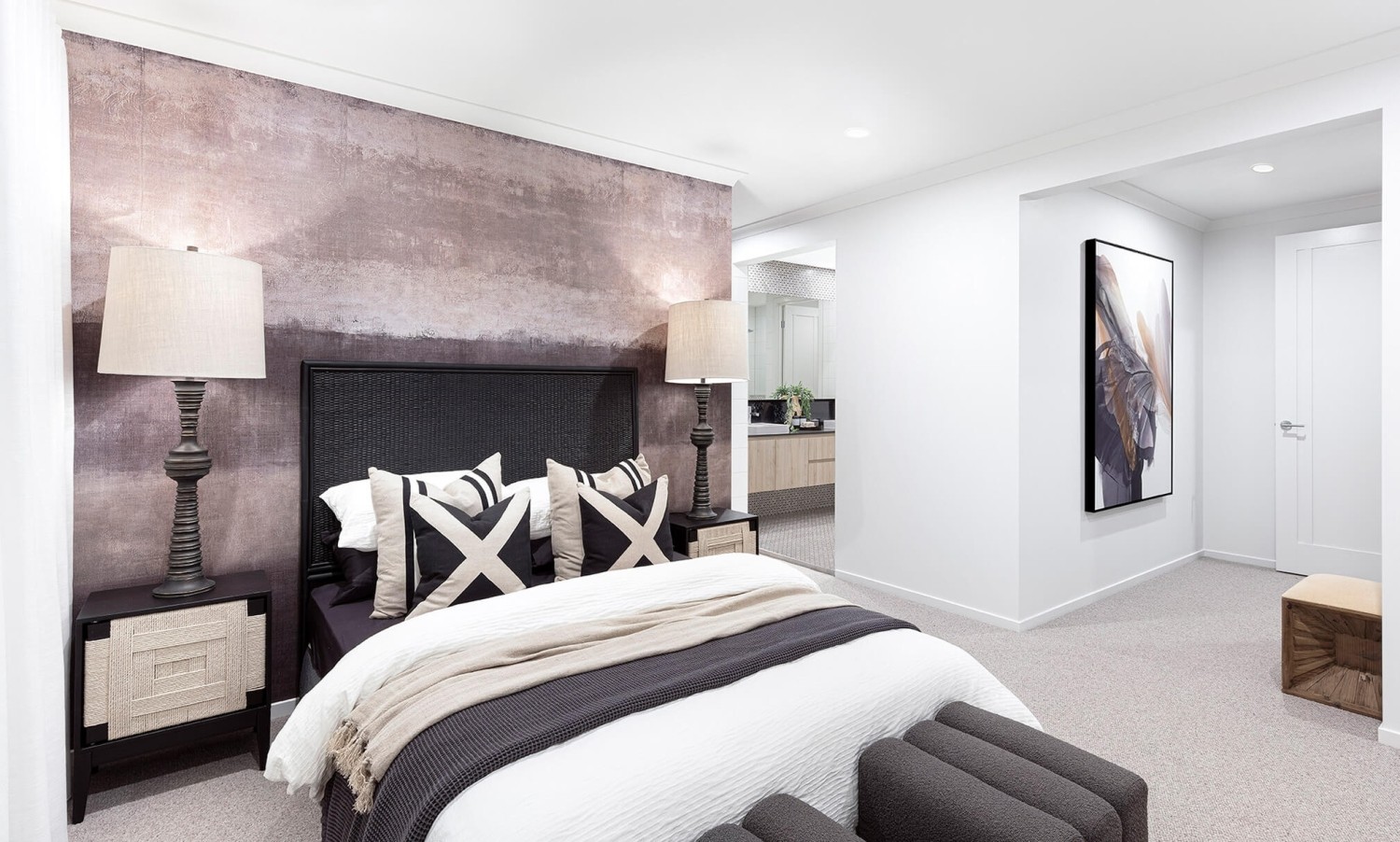 Harvey Double Storey Home Design Master Bedroom