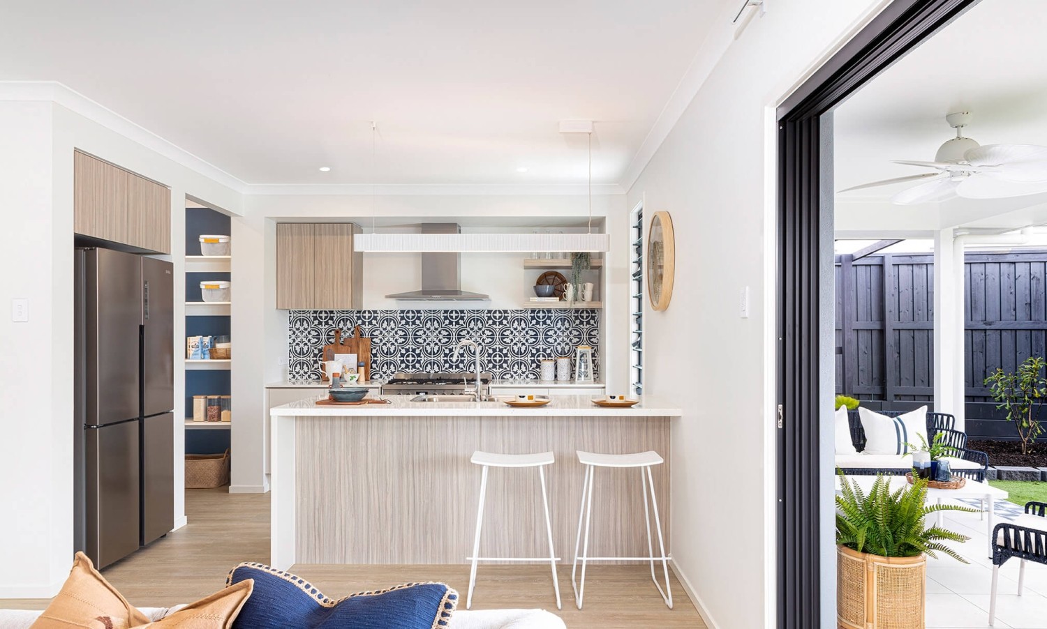 Liana Double Storey Home Design Kitchen
