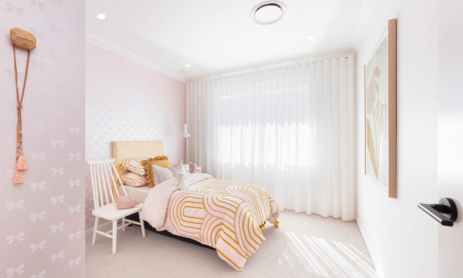 Maple Single Storey Home Design Kids Bedroom - Girls