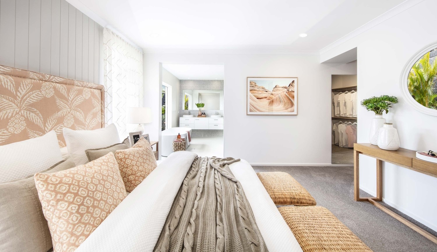 Mika35 Single Storey House Design Master Bedroom